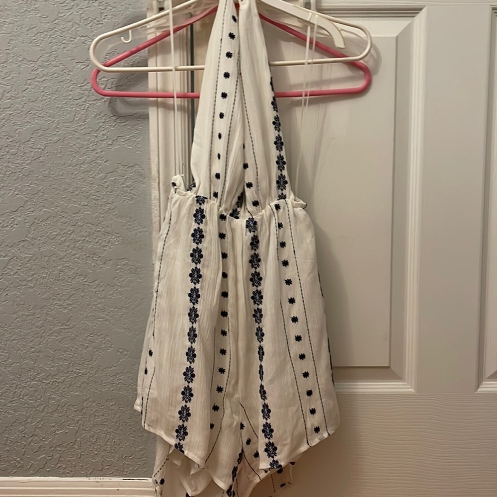 Halter top romper